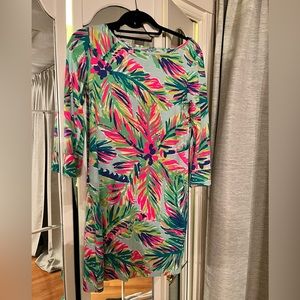 Lilly Pulitzer mini dress with 3/4 length sleeves